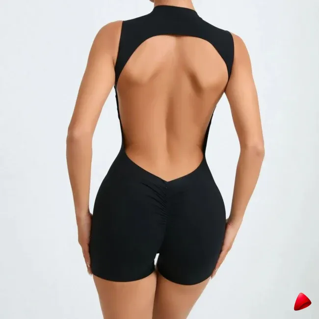 Ensemble Yoga Travesti Luxe Côtelé Brassière + Legging — galerie