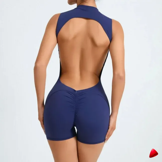 Ensemble Yoga Travesti Luxe Côtelé Brassière + Legging — galerie