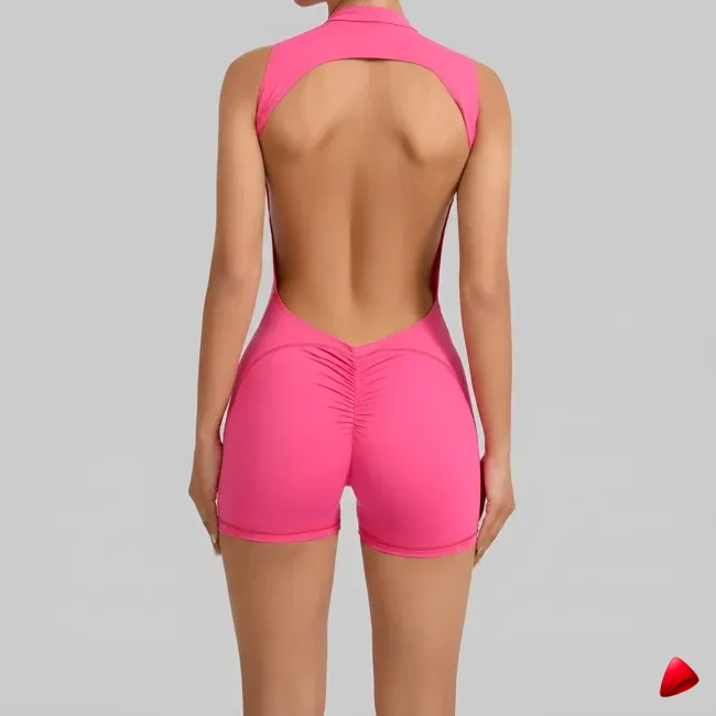 Ensemble Yoga Travesti Luxe Côtelé Brassière + Legging — image principale