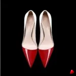 Escarpin Travesti Bicolor Pointu 10cm Mariage Grande Pointure - galerie