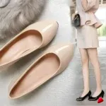 Escarpin Travesti Classique Bureau Mariage Talon Moyen 6cm — galerie