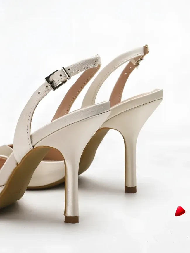 Escarpin Travesti Dentelle Maille Brodee Florale Talon Aiguille - galerie