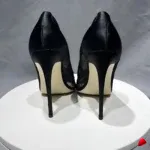 Escarpin Travesti Maille Cristaux Pointu 12cm Mariage Grande Pointure - galerie