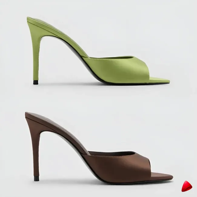 Escarpin Travesti Strass Pointu Talon Aiguille Mariage Multi Coloris — galerie