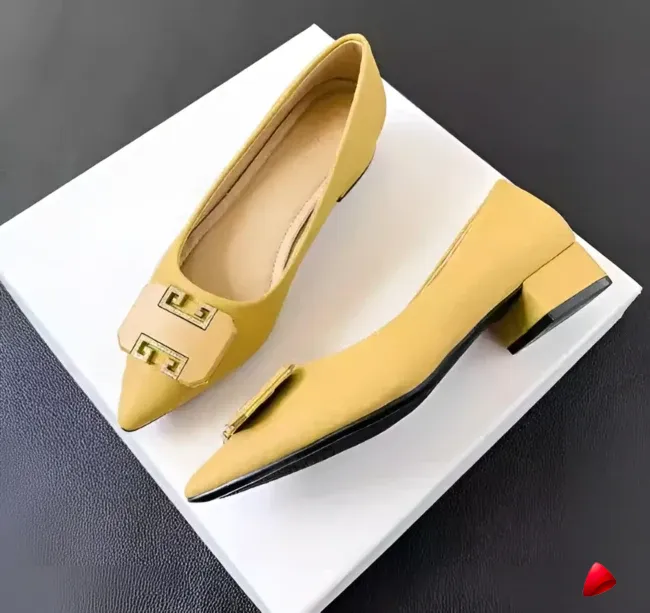 Escarpin Travesti Bleu Royal Talon Bas 3cm Bout Pointu Grande Pointure - galerie