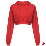 Hoodie Crop Travesti Sweat Capuche Court — galerie