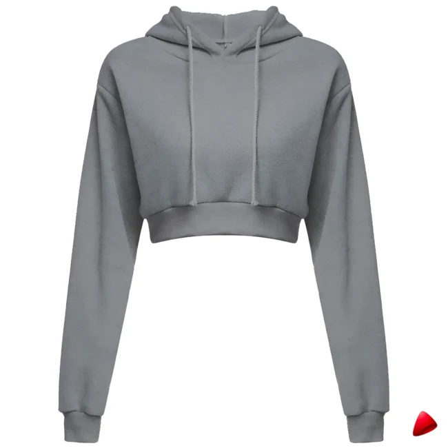 Hoodie Crop Travesti Sweat Capuche Court — galerie