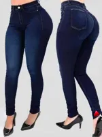 Jean Skinny Travesti Taille Haute Push-up — galerie