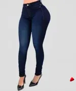 Jean Skinny Travesti Taille Haute Push-up — galerie