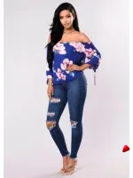 Jean Skinny Travesti Déchiré Plus Size — galerie