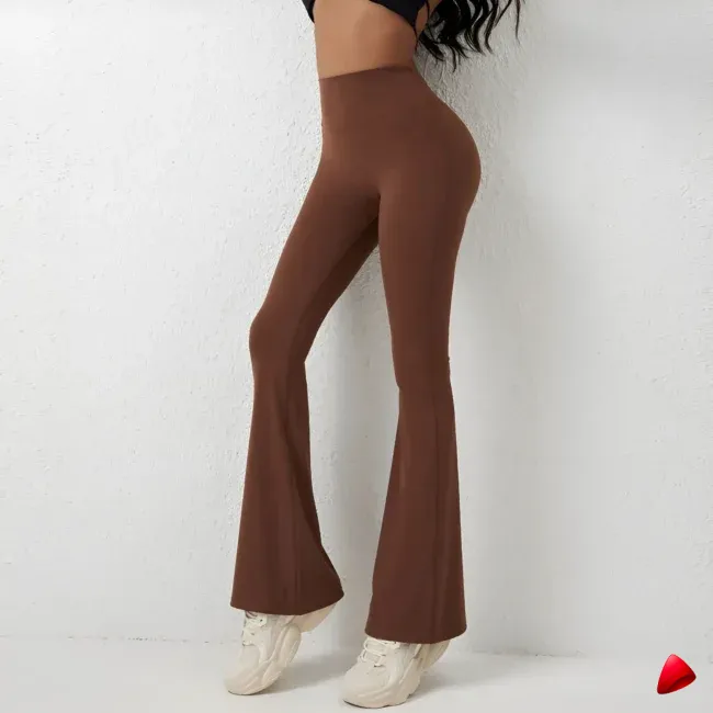 Legging Bootcut Travesti Évasé Taille Haute — galerie