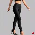 Legging Glossy Travesti Taille Haute Brillant — image principale