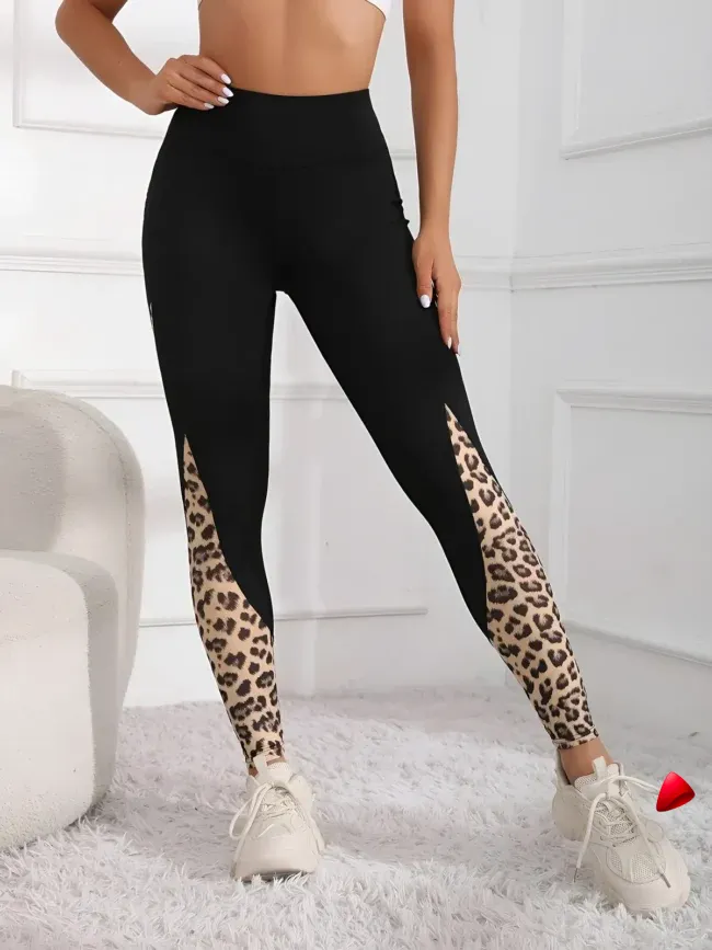 Legging Léopard Travesti Yoga Poches — galerie