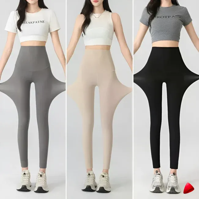 Legging Satin Travesti Soyeux Taille Haute — galerie