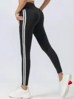 Legging Yoga Travesti Bandes Latérales Sport — galerie