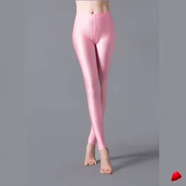 Leggings Shiny Travesti Plus Size Brillants — galerie