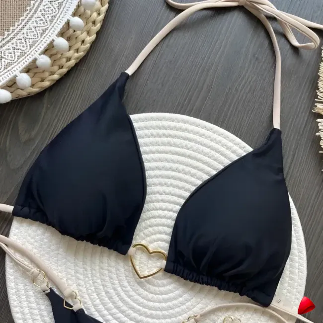 Maillot Travesti Tankini Volants Taille Haute Effet Ventre Plat — galerie