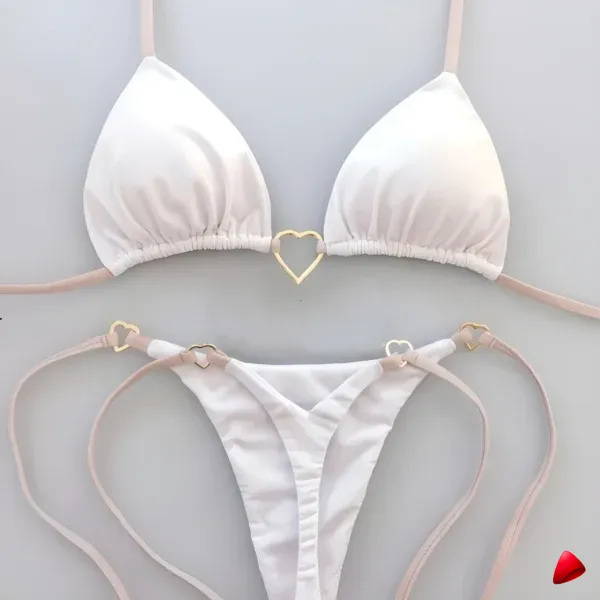 Maillot Travesti Tankini Volants Taille Haute Effet Ventre Plat — image principale