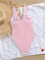 Maillot Travesti Une Pièce Étoile Mer Décolleté Plongeant — galerie