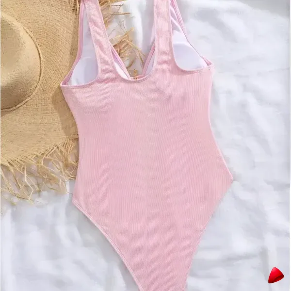 Maillot Travesti Une Pièce Étoile Mer Décolleté Plongeant — galerie
