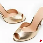 Mule Travesti Sandale Bout Ouvert Talon Aiguille 12cm Multi - galerie