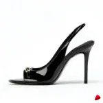 Mule Travesti Satin Bout Pointu Talon Aiguille Multi Coloris — galerie