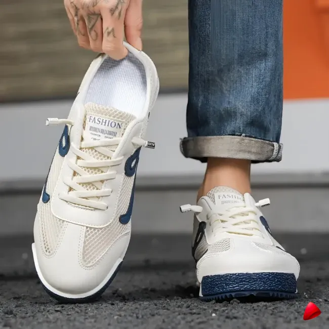 Mule Travesti Sneaker Maille Demi-Chausson Slip-On Ete - galerie