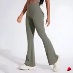 Pantalon Évasé Travesti Yoga Taille Haute Poches — galerie