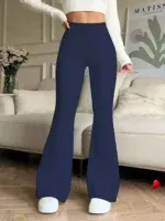 Pantalon Évasé Travesti Yoga Taille Haute — galerie