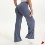 Pantalon Yoga Travesti Jambe Droite Taille Haute — galerie
