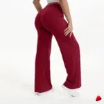 Pantalon Yoga Travesti Jambe Droite Taille Haute — galerie
