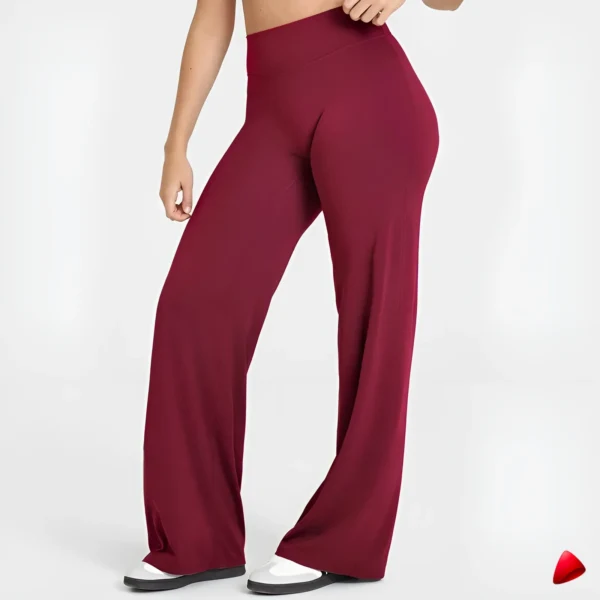 Pantalon Yoga Travesti Jambe Droite Taille Haute — image principale