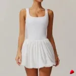 Robe Sport Travesti Tennis Skort Bouffante Body Intégré — galerie