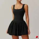 Robe Sport Travesti Tennis Skort Bouffante Body Intégré — galerie
