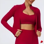 Veste Fitness Travesti Slim Zip Quick-Dry 6 Coloris — galerie