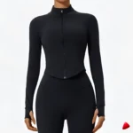 Veste Fitness Travesti Slim Zip Quick-Dry 6 Coloris — galerie