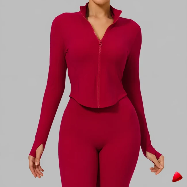veste-fitness-travesti-slim-main Veste Fitness Travesti Slim Zip Quick-Dry 6 Coloris — image principale