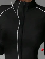 Veste Yoga Travesti Stand Collar Quick-Dry Zip - galerie