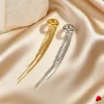 Boucles d'Oreilles Travesti Clip C Pampille Argent — galerie