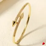 Bracelet Bras Travesti Boheme Fleur Blanche Or Vintage — galerie