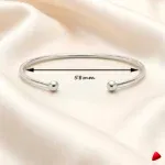 Bracelet Travesti Minimaliste Argent Sterling 925 Massif — galerie