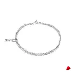 Bracelet Travesti Chaine Cubaine Acier Empilable Or — galerie