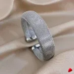 Bracelet Travesti Large Maille Creuse Chic Vintage — galerie