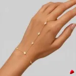 Bracelet Travesti Main Doigt Chaine Argent 925 Zircon — galerie