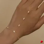 Bracelet Travesti Main Doigt Chaine Argent 925 Zircon — galerie