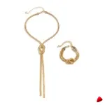 Collier Travesti Long Serpent Chaine Plat Or Gothique — galerie