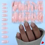 Faux Ongles Travesti Nude Fondu Ballerine, vue galerie