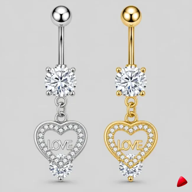 piercing travesti coeur Amenzia