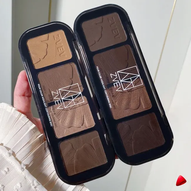 Palette Contouring Travesti 4 Teintes Ombre de Nez, rayon palettes contouring Amenzia