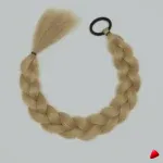 Tresse Travesti Blond Miel Mèches Platine Prête à Porter 60 cm, image principale